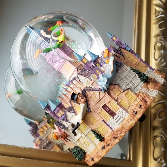 ❗Vintage Disney Peter Pan Anniversary 3D Snowglobe❗ - Picture 4 of 7